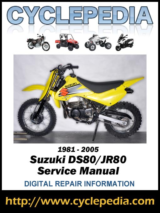 Title details for Suzuki DS80/JR80 1981-2005 Service Manual by Cyclepedia Press LLC - Available